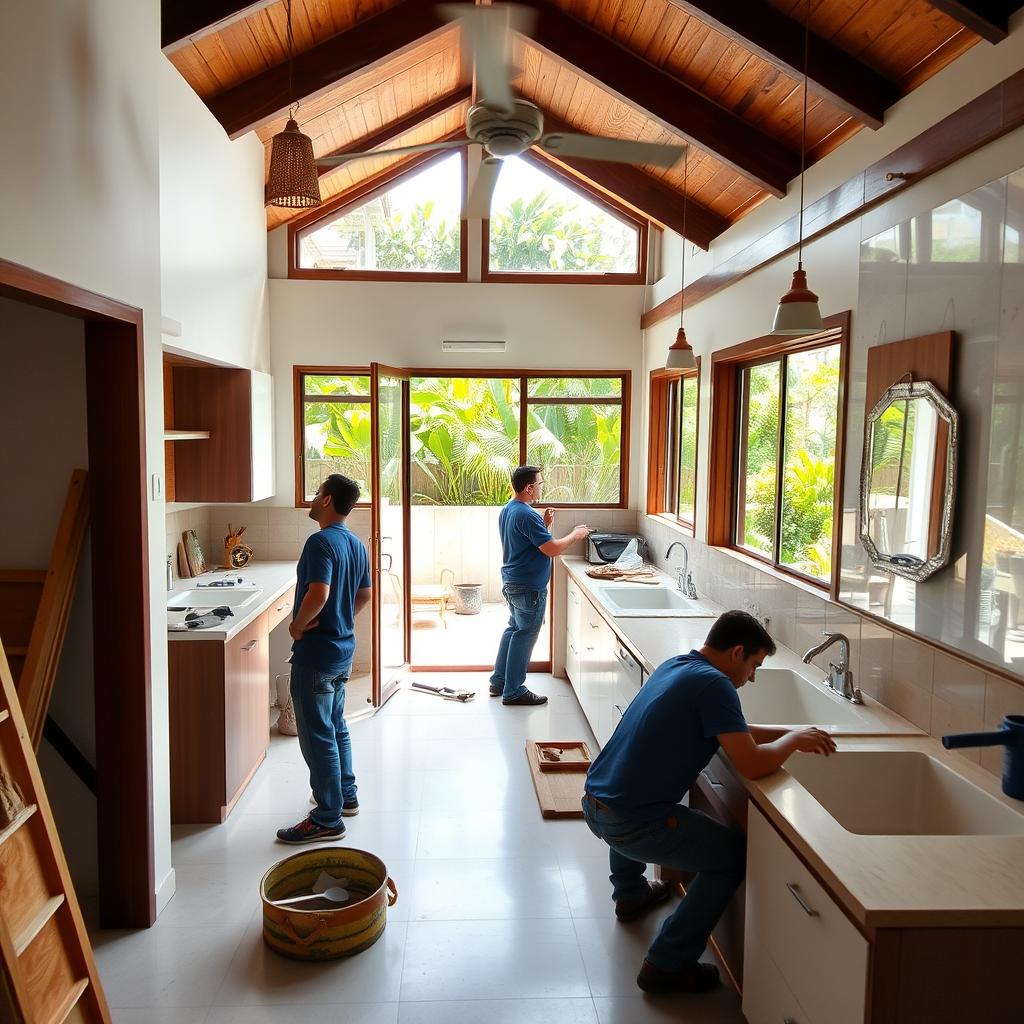 Home renovation project funded by equity loan in Costa Rica Home renovation project funded by equity loan in Costa Rica
