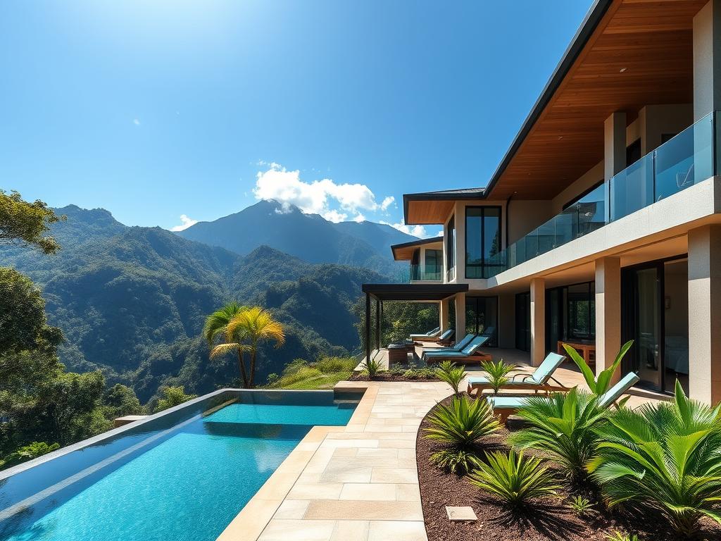 Luxury residential home in Costa Rica financed through mortgage Luxury residential home in Costa Rica financed through mortgage