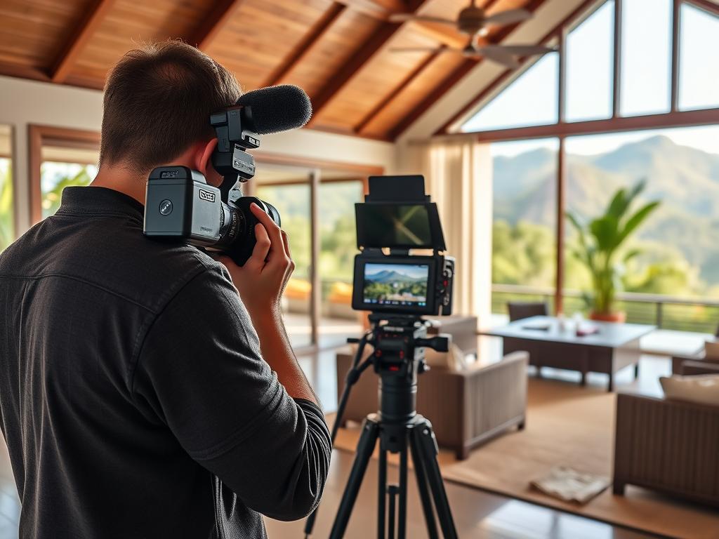 Professional photography session of a Costa Rica property for open listing marketing