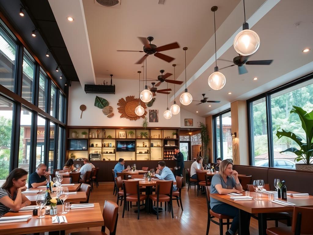 Renovated restaurant in Costa Rica that secured commercial financing